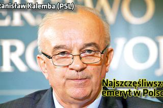 Stanisław Kalemba jest najszczęśliwszym emerytem w Polsce! On o emeryture się nie martwi