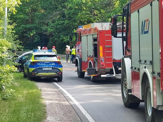 Starachowice. Wypadek ulica Ostrowiecka 