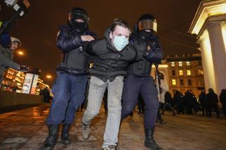 Protesty w Rosji przeciwko wojnie na Ukrainie 