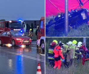 Dramatyczny wypadek w Starej Wsi. Motorowerzysta wymusił pierwszeństwo. Zmarł w szpitalu