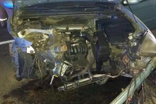 Kompletnie pijany 31-latek rozbił auto w Kaczewie