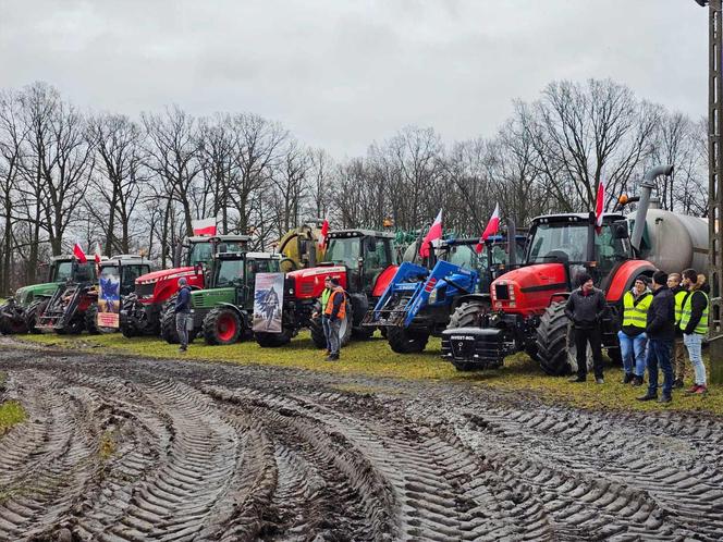 Rozpoczął się dzisiejszy protest rolników