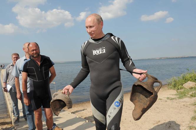 Świat śmieje się z Putina: Teraz premier Rosji odkrył skarby