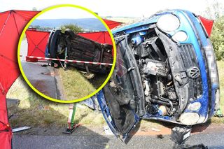 21-letnia kierująca straciła w wypadku młodszą siostrę! Makabryczne zdarzenie pod Jasłem [ZDJĘCIA]