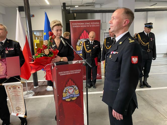 Komendant KM PSP w Siedlcach Andrzej Celiński zakończył służbę