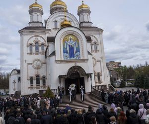 Pogrzeby ofiar ataku na Krzywy Róg