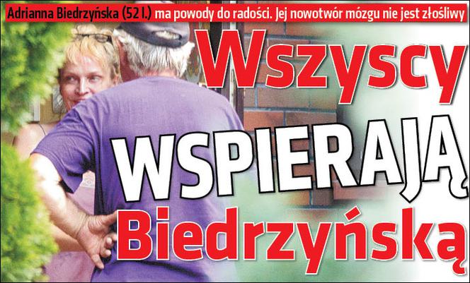 Wszyscy wspierają Biedrzyńską