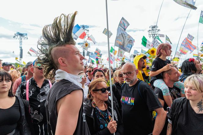 Festiwalowicze na Pol'and Rock Festivalu 2025