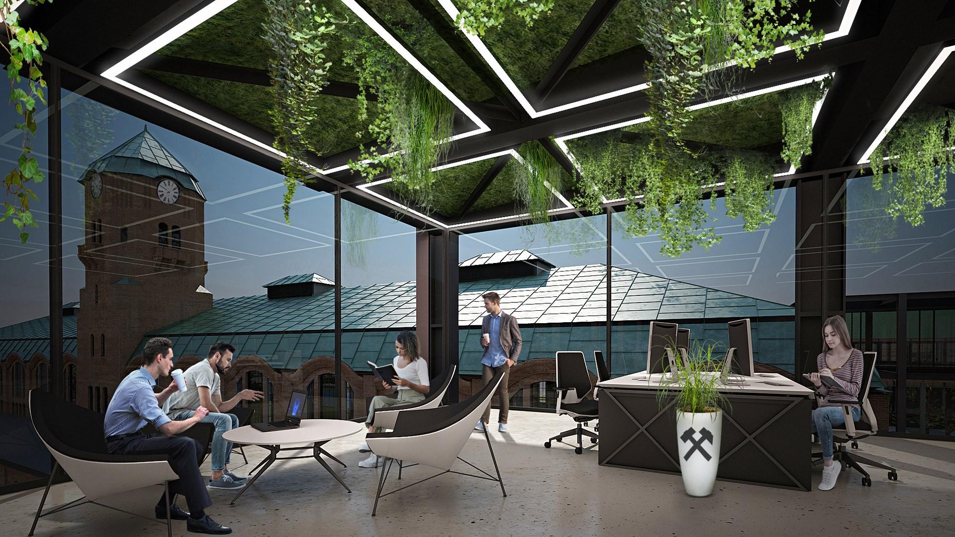 Kopalnia Wieczorek z nową funkcją. Wyniki konkursu na projekt Dzielnicy Nowych Technologii w Katowicach