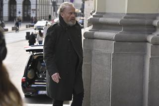 Daniel Olbrychski na pogrzebie Zofii Kucówny