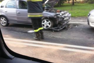 Wypadek w Skawinie. Trzy osoby ranne [GALERIA ZDJĘĆ]