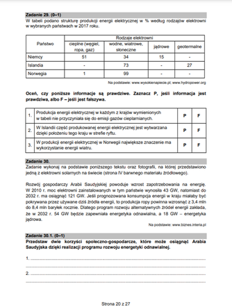 Matura próbna 2021: Geografia poziom rozszerzony. Zobacz arkusze CKE i odpowiedzi