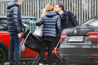 MAŁGORZATA SOCHA I KATARZYNA ZIELIŃSKA Z RODZINAMI