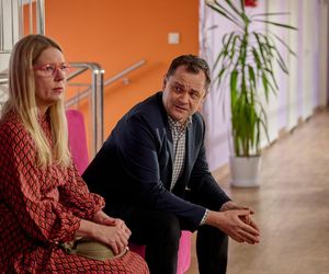 Na Wspólnej odc 4017. Renata (Marta Jankowska), Sławek Dziedzic (Mariusz Słupiński)