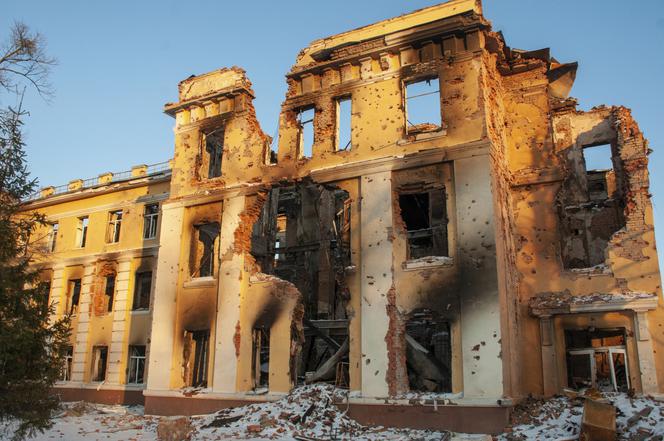 Zniszczenia na Ukrainie