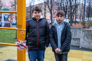 Dwaj  nastolatkowie uratowali sikorkę w Katowicach