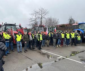 Protest rolników w Koszalinie