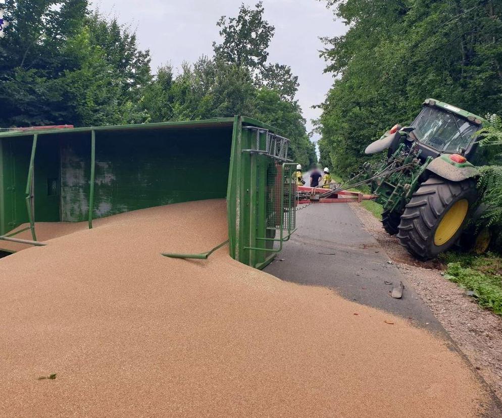 Rolnik jechał do skupu. Nagle stało się coś dziwnego