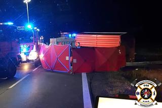 Wielkopolskie. Motocyklista uderzył w naczepę ciągnika! Był bez szans