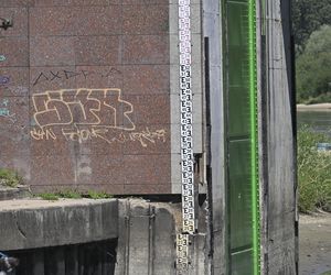 Niski stan wody w Wiśle