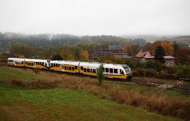 Spalinowy SA134 na trasie