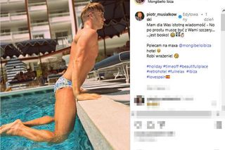 Piotr Musiałkowski - basenowy strojniś