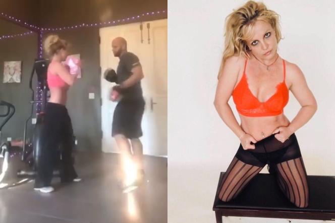 Britney Spears boksuje