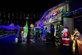 Świąteczne Las Vegas w Sieradzu zapiera dech w piersiach