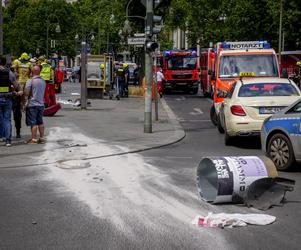 Samochód wjechał w tłum w Berlinie