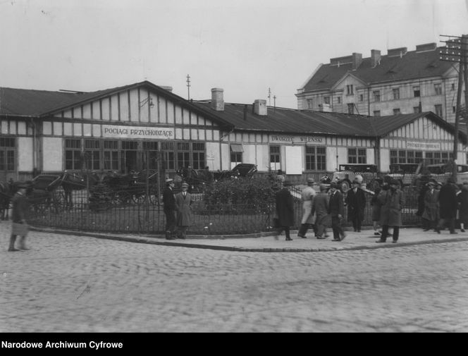Dworzec Wileński w Warszawie (1932 r.)