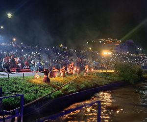 Małopolskie Królewskie Widowisko na Wiśle w ramach 24. Parady Smoków