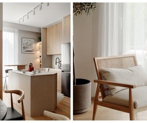 Światło, drewno i cisza - gdy wnętrze staje się azylem. Apartament Japandi autorstwa Jana Sikory