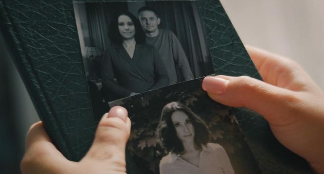 M jak miłość odc. 1878. Zdjęcie Elsy i Artura Rogowskiego z młodości