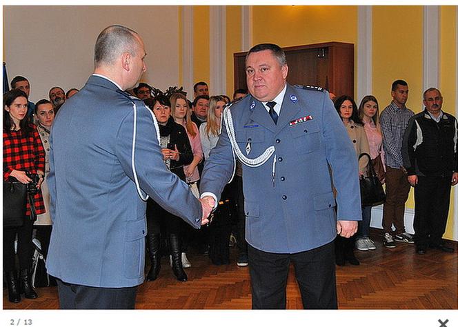 Ślubowanie policjantów