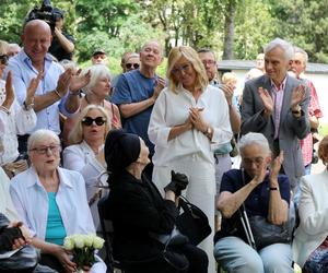 Wojciech Młynarski dostał skwer w Warszawie. Szczepkowska, Kurowska, Umer, Zborowski na uroczystości