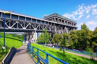 Podnośnie dla statków w Niederfinow