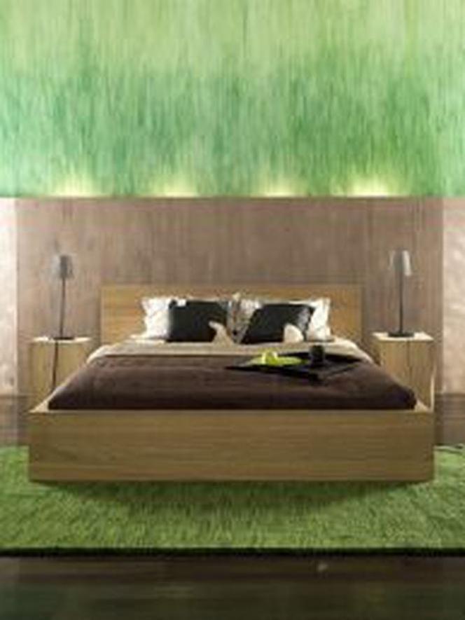 Kolor zielony w sypialni