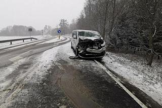 Zima na drogach Warmii i Mazur