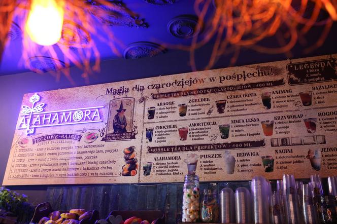 Na otwarciu kawiarni Alahamora w Katowicach tłumy. Wystrój wnętrza jest cudownie magiczny! ZDJĘCIA