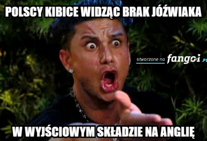 Memy po meczu Anglia - Polska