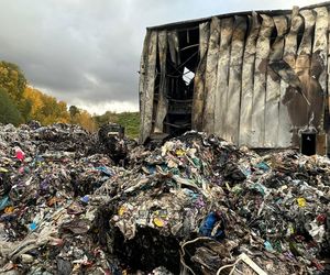 Spłonęła sortowani w elbląskim Zuo. Na szczęście nie było ofiar