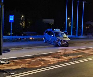 29.07.25 Starachowice. Wypadek na wiadukcie