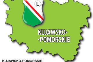 Mapka kujawsko-pomorskie