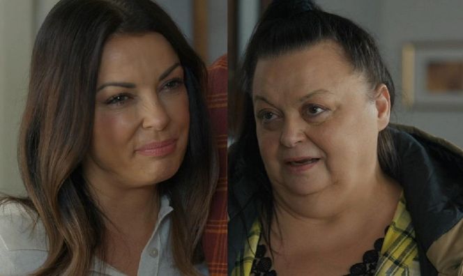 Barwy szczęścia, odcinek 3201. Kasia (Katarzyna Glinka), Borowska (Dorota Piasecka)