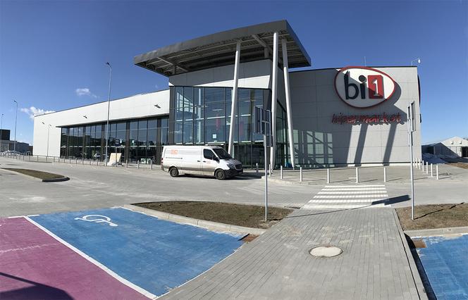 Ełk. Oficjalne otwarcie nowego hipermarketu Bi1 przy centrum handlowym "Karuzela"