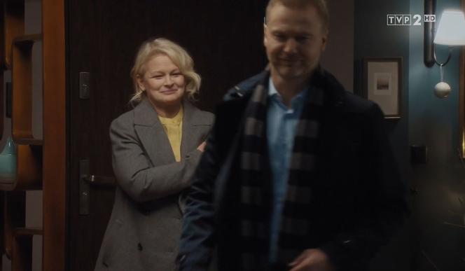 M jak miłość, odc. 1578: Budzyński (Krystian Wieczorek), Marta (Dominika Ostałowska)