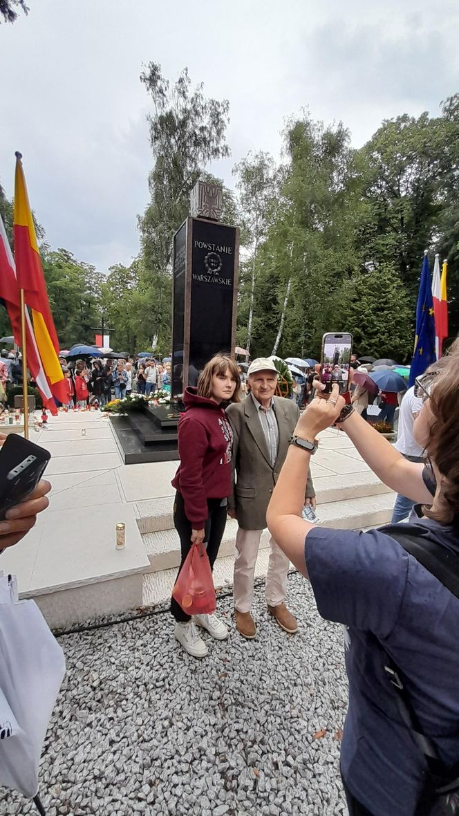 81. rocznica wybuchu Powstania Warszawskiego. Uroczystości przy pomniku Gloria Victis