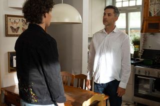 Na dobre i na złe odc. 935. Marcin Molenda (Filip Bobek), Damian (Borys Otawa)