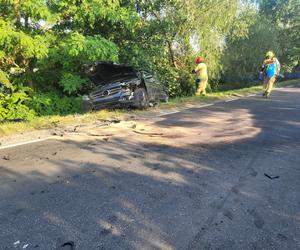 Wypadek z udziałem trzech aut pod Poznaniem