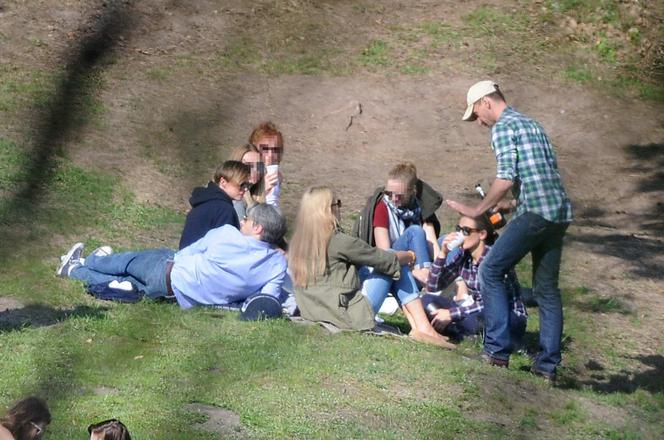 Miłość Rusin na trawie